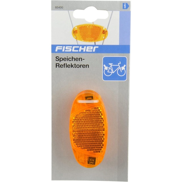 Reflectoare Pentru Spite Bicicleta 4 Buc Fischer 85400